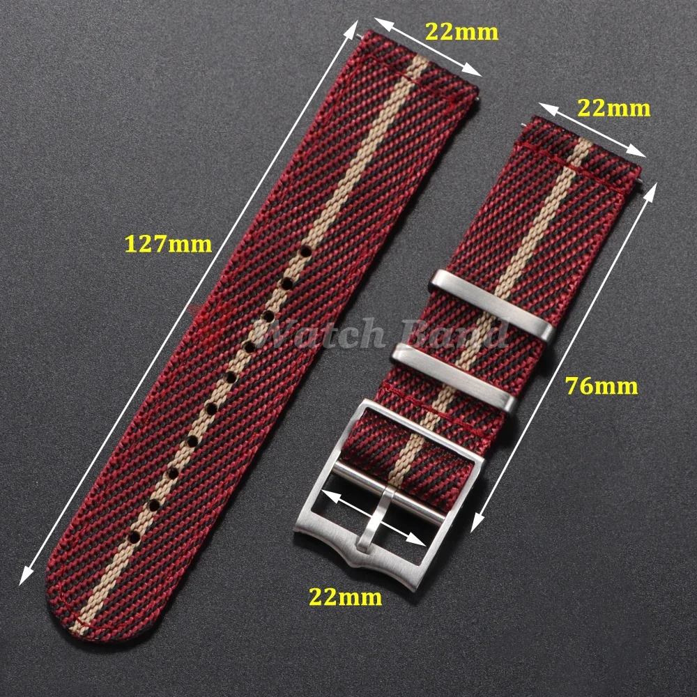 오메가 시계 밴드 용 튜더 용 20 22mm 나일론 스 - Nato Strap Nylon 리뷰 및 가격