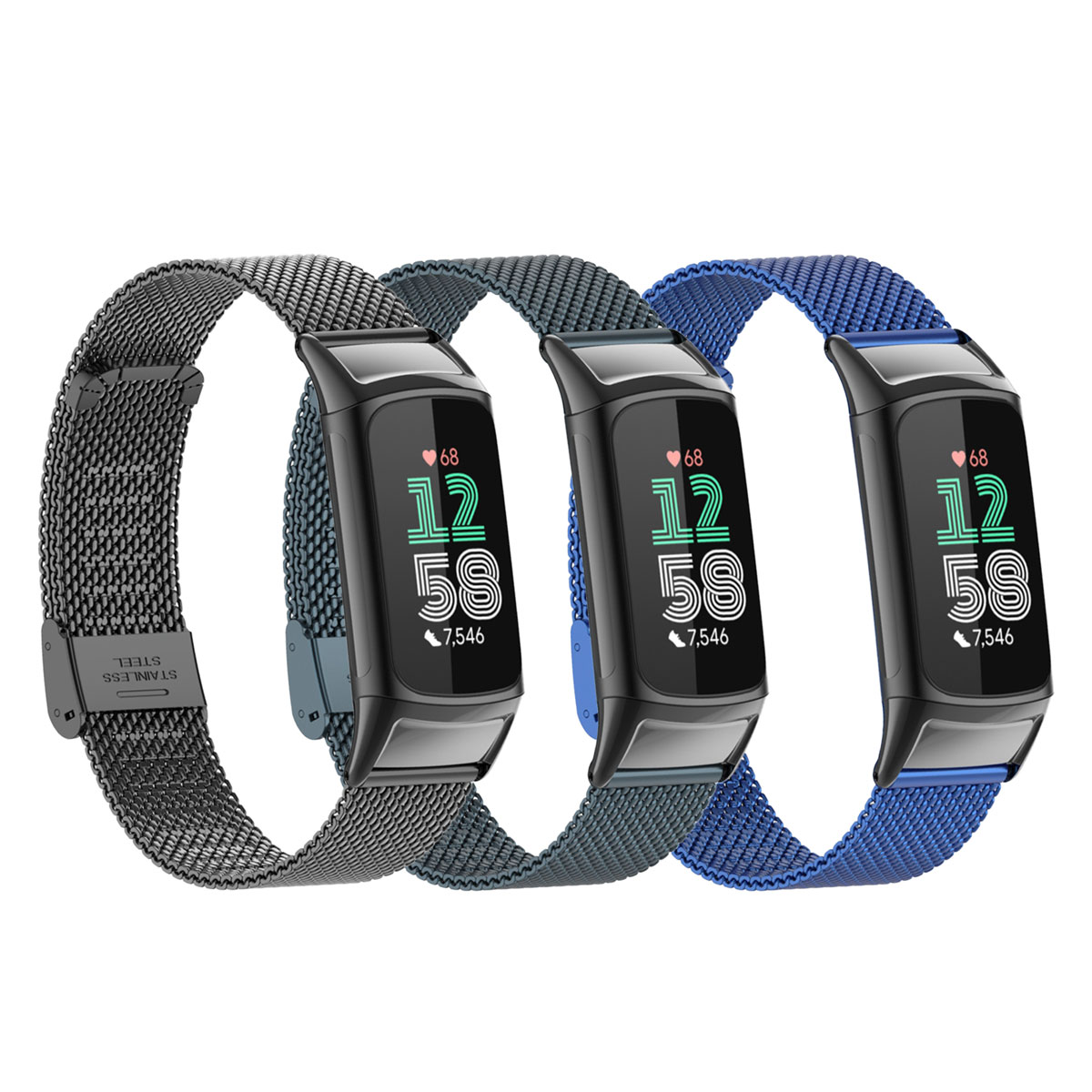 Fitbit Charge 5/6 스테인리스 스틸 메쉬  - Mesh Strap Metal 리뷰 및 가격