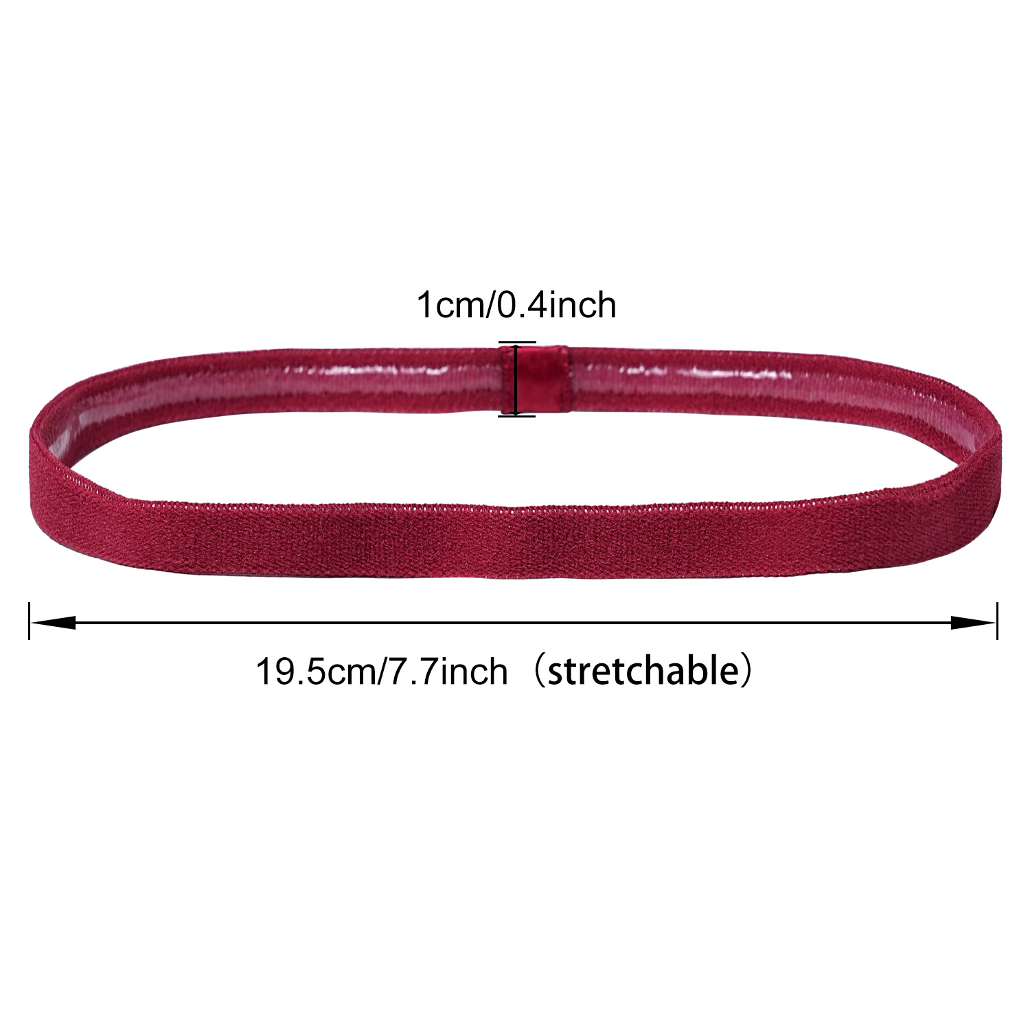 3Pcs 미끄럼 방지 스포츠 헤어 밴드 실리콘 스트립  - Silicone Band Women 리뷰 및 가격