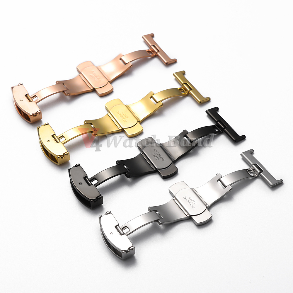 시계줄용 스테인리스 스틸 클래스프 스트랩 18mm 20 - Butterfly Clasp Deployant 리뷰 및 가격