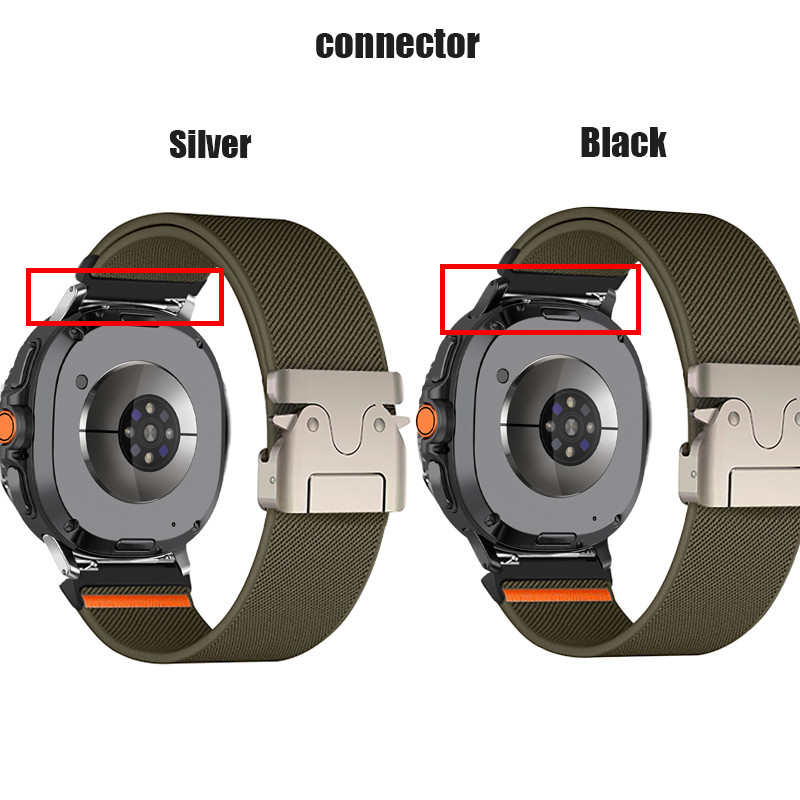 삼성 갤럭시 워치 8 44mm 40mm 8클래식 46m - Parachute Strap Elastic 리뷰 및 가격