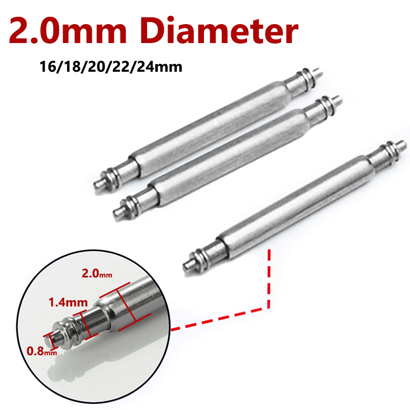 2.0mm 직경 시계 밴드 스프링 바 핀 부품 스테인레 - Spring Bar Tool Set 리뷰 및 가격