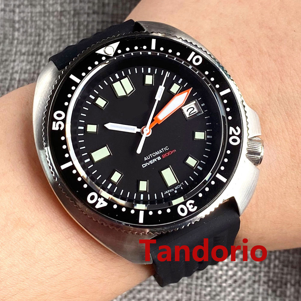 Tandorio 44mm 일본 NH35/PT5000 무 - Rubber Strap Diver 리뷰 및 가격