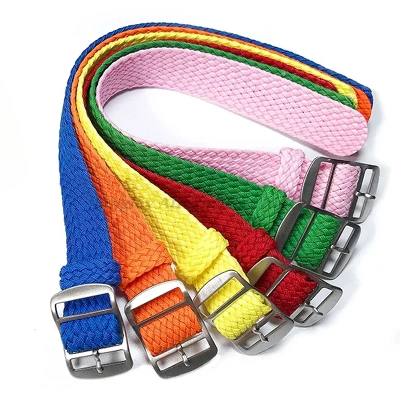패브릭 짠 나일론 시계 밴드 팔찌 14mm 16mm 1 - Perlon Strap Woven 리뷰 및 가격