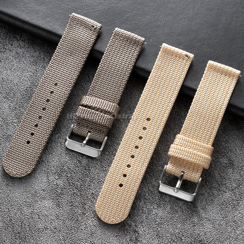18mm 20mm 22mm 24mm 나일론 시계 밴드  - Canvas Strap Watch 리뷰 및 가격
