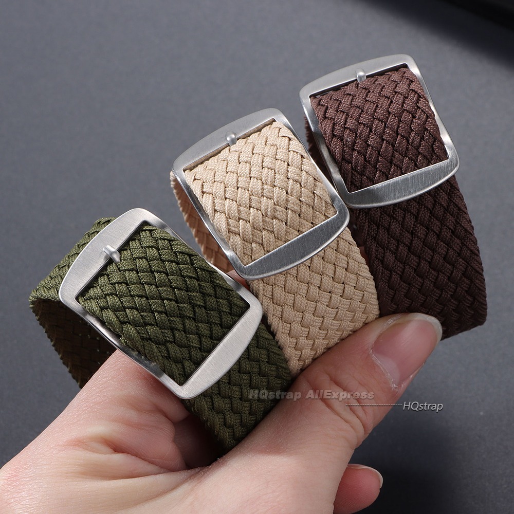 나일론 직조 캔버스 시계 밴드 14mm 16mm 18m - Perlon Strap Woven 리뷰 및 가격